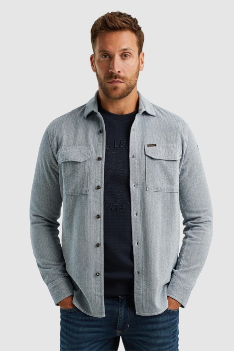 PME legend long sleeve shirt flanel herringbo
